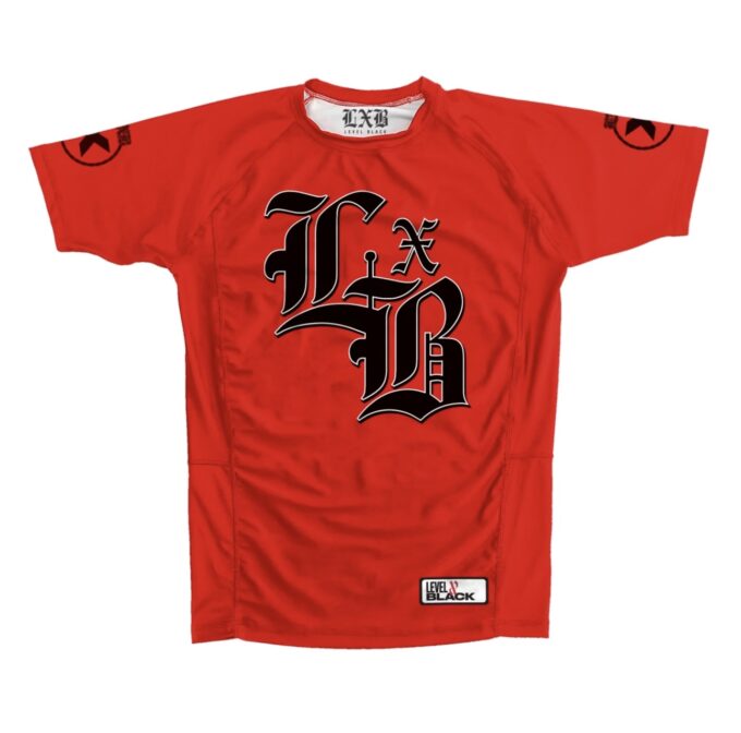 WAR MACHINE RED RASH GUARD