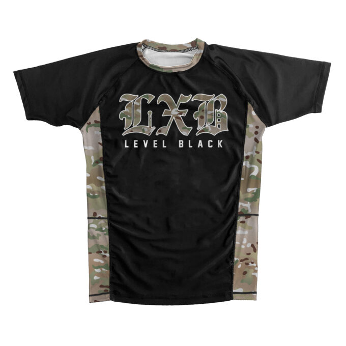 VET V3 BLACK RASH GUARD