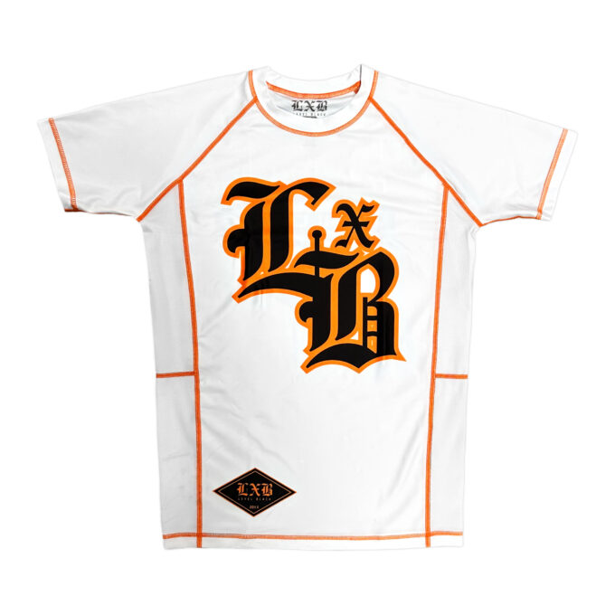 CLOCKWORK WHITE RASH GUARD