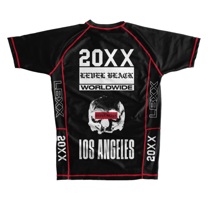 20XX BLACK RASH GUARD