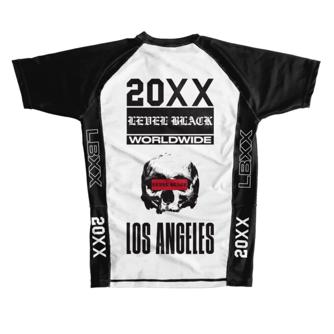 20XX WHITE RASH GUARD