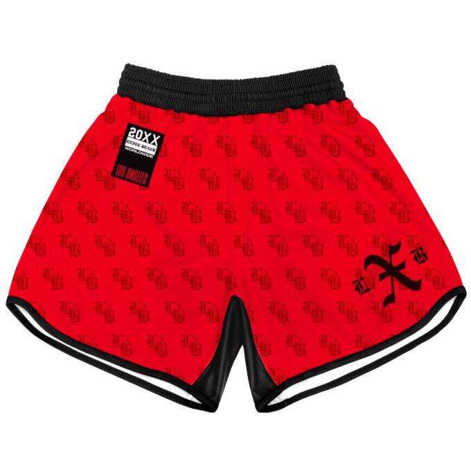 20XX RED TRAINING SHORTS