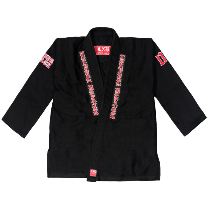 DEADLINE V2 BLACK KIMONO