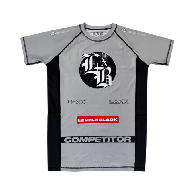 LBXX COMPETITOR GREY RASH GUARD