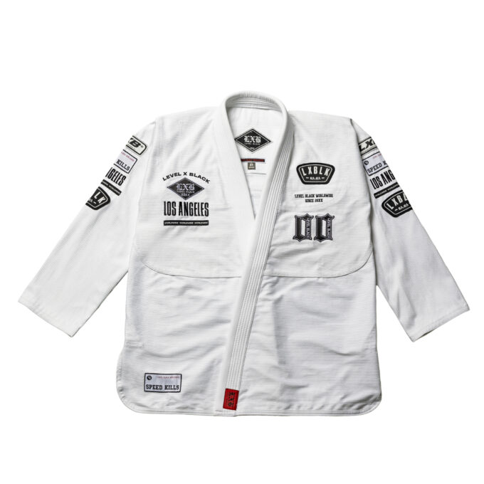 SPEED KILLS WHITE KIMONO