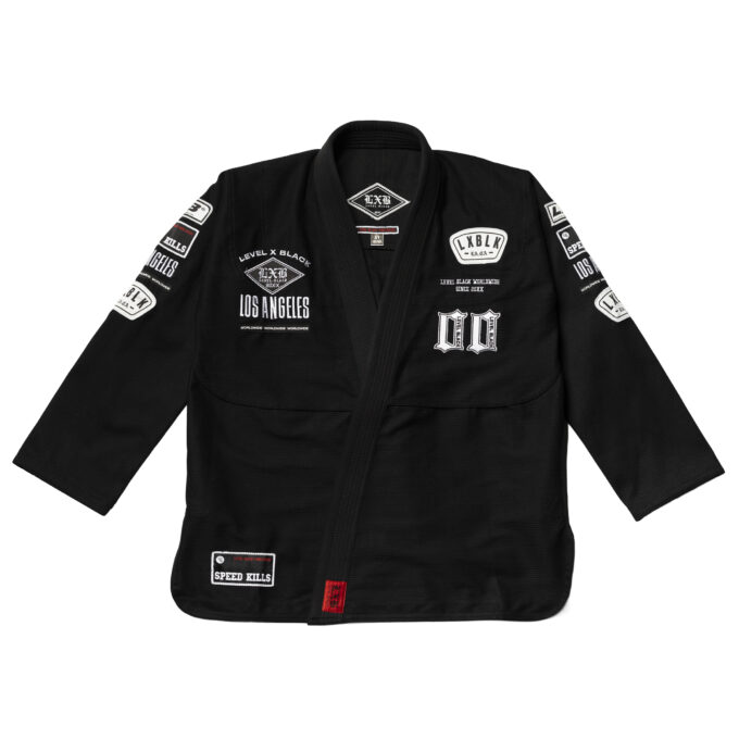 SPEED KILLS BLACK KIMONO