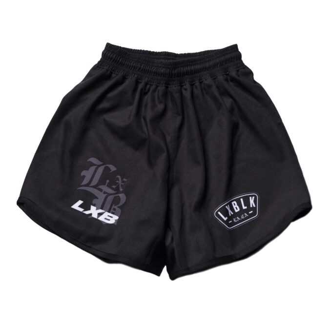 SPEED KILLS BLACK TRAINING SHORTS