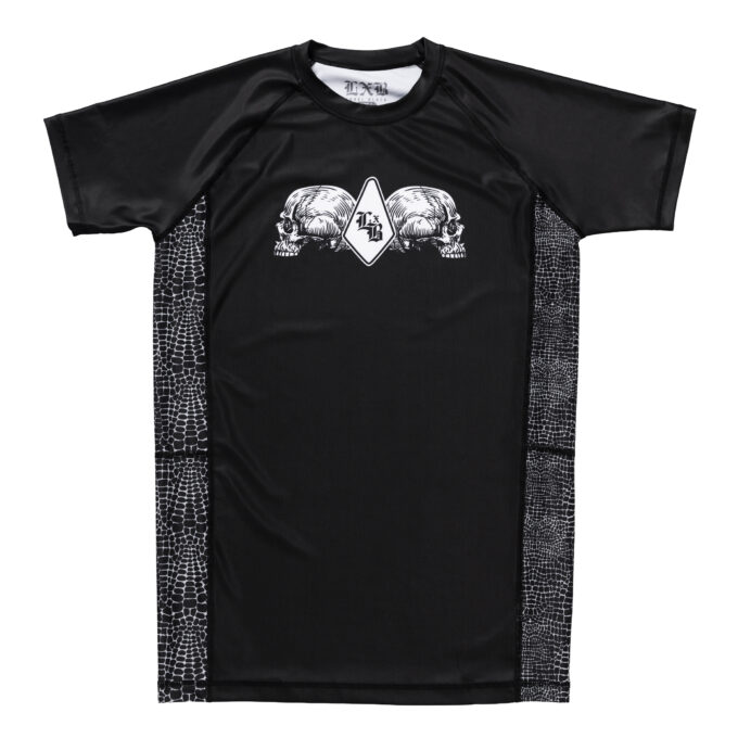 GOTHIC SERPENT BLACK RASH GUARD