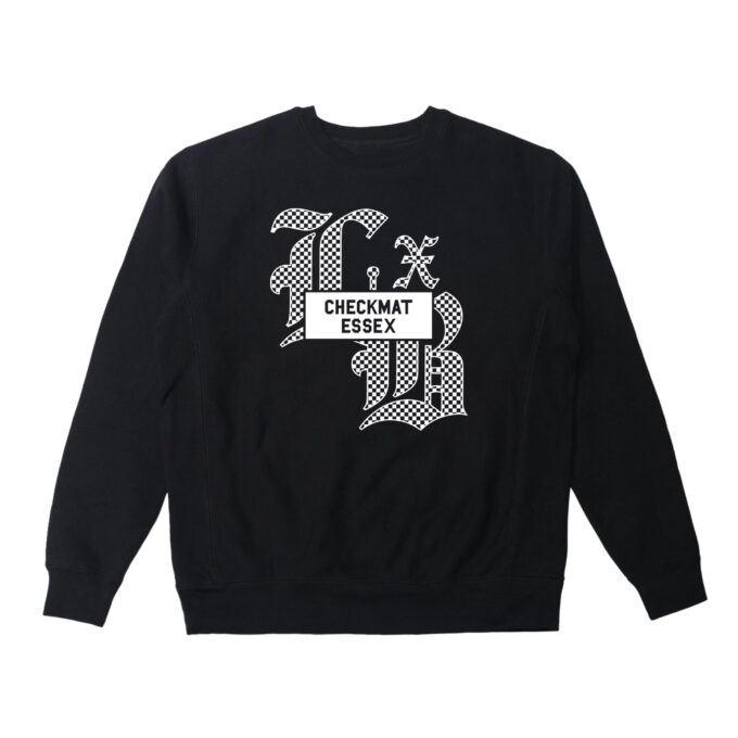 LXB X CHECKMAT ESSEX CREWNECK SWEATER- PREORDER