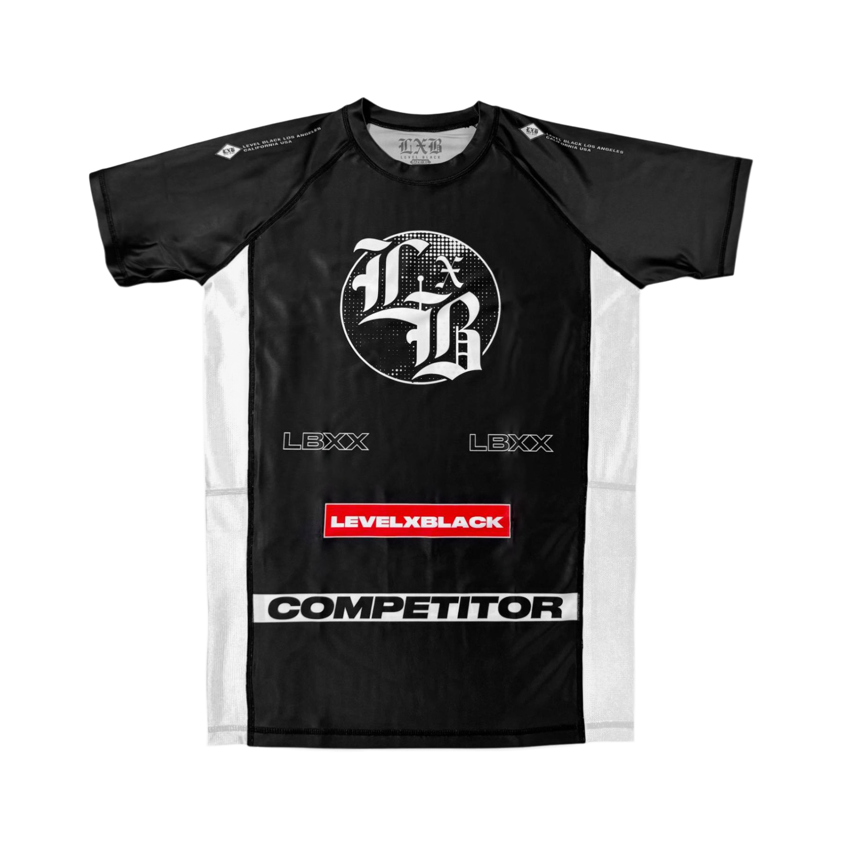 1000005772.jpg LBXX COMPETITOR BLACK RASH GUARD - Image 1