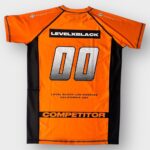 LBXX COMPETITOR ORANGE RASH GUARD - Image 2