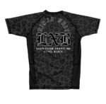 NINJA SHIT V3 BLACK RASH GUARD