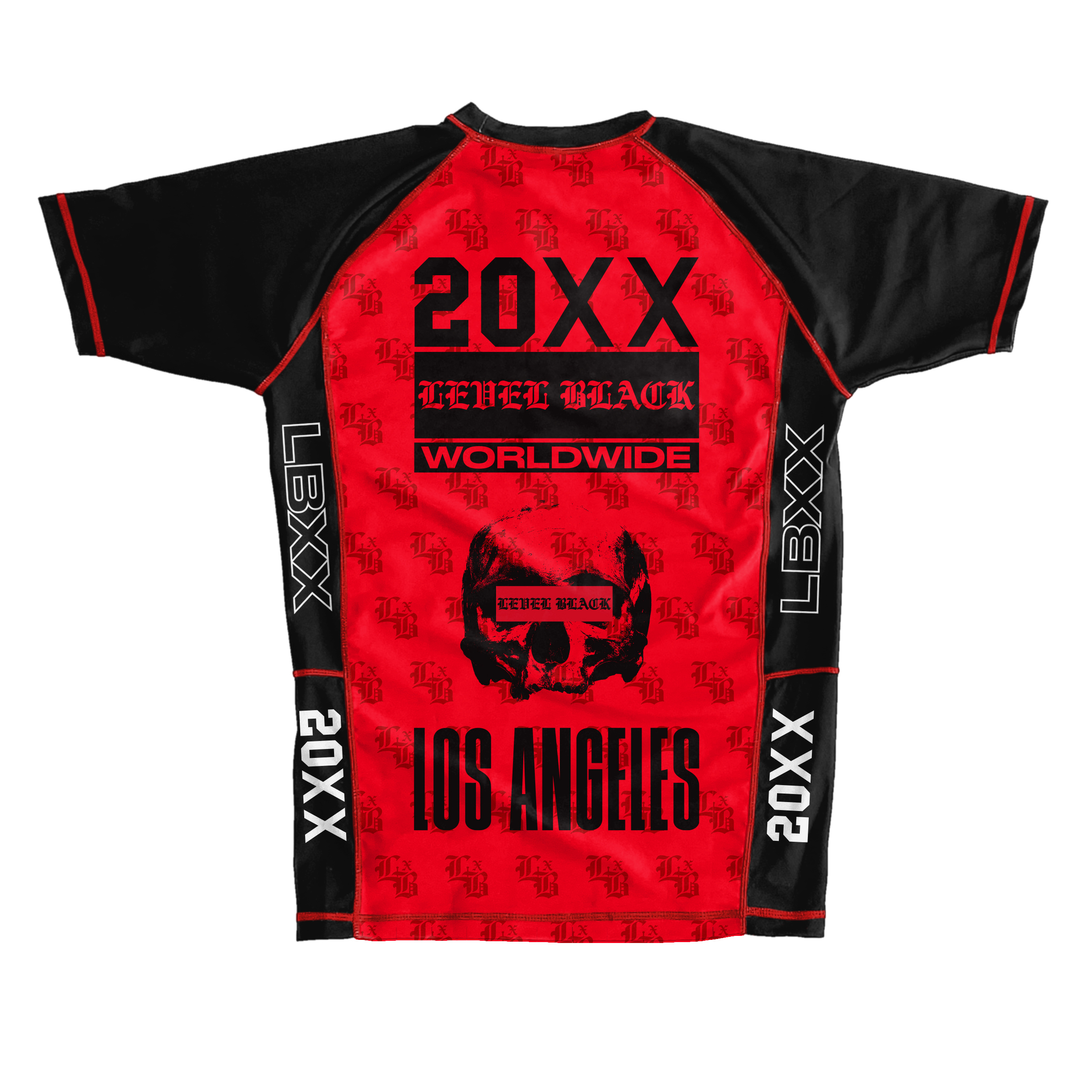 IMG_2365.jpg 20XX RED RASH GUARD - Image 1