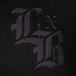 EMBROIDERED LOCKDOWN BLACK ULTRA PREMIUM HOODIE - Image 3