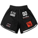 WAR MACHINE BLACK TRAINING SHORTS