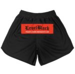 WAR MACHINE BLACK TRAINING SHORTS - Image 3