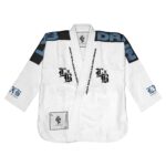 DRAIN WHITE KIMONO
