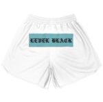 TEAL PYTHON WHITE TRAINING SHORTS - Image 3