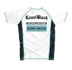 TEAL PYTHON WHITE RASH GUARD - Image 3