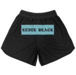 TEAL PYTHON BLACK TRAINING SHORTS - Image 3