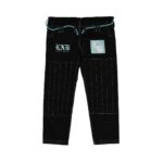 TEAL PYTHON BLACK KIMONO - Image 6
