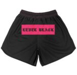 PINK PYTHON BLACK TRAINING SHORTS - Image 3