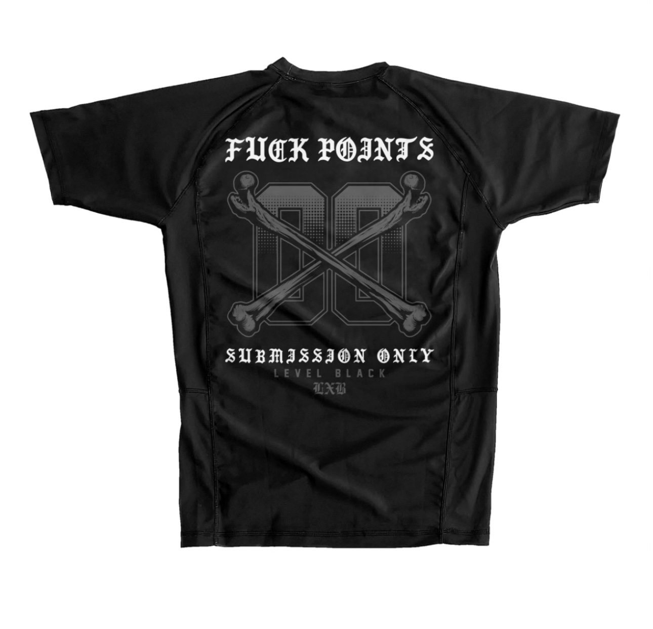 Screenshot FUCK POINTS RASH GUARD - Image 1