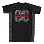 GOTHIC SERPENT BLACK RASH GUARD - Image 2