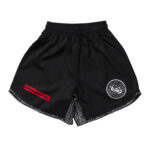 GOTHIC SERPENT BLACK TRAINING SHORTS