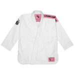 PINK COMPETITOR WHITE KIMONO