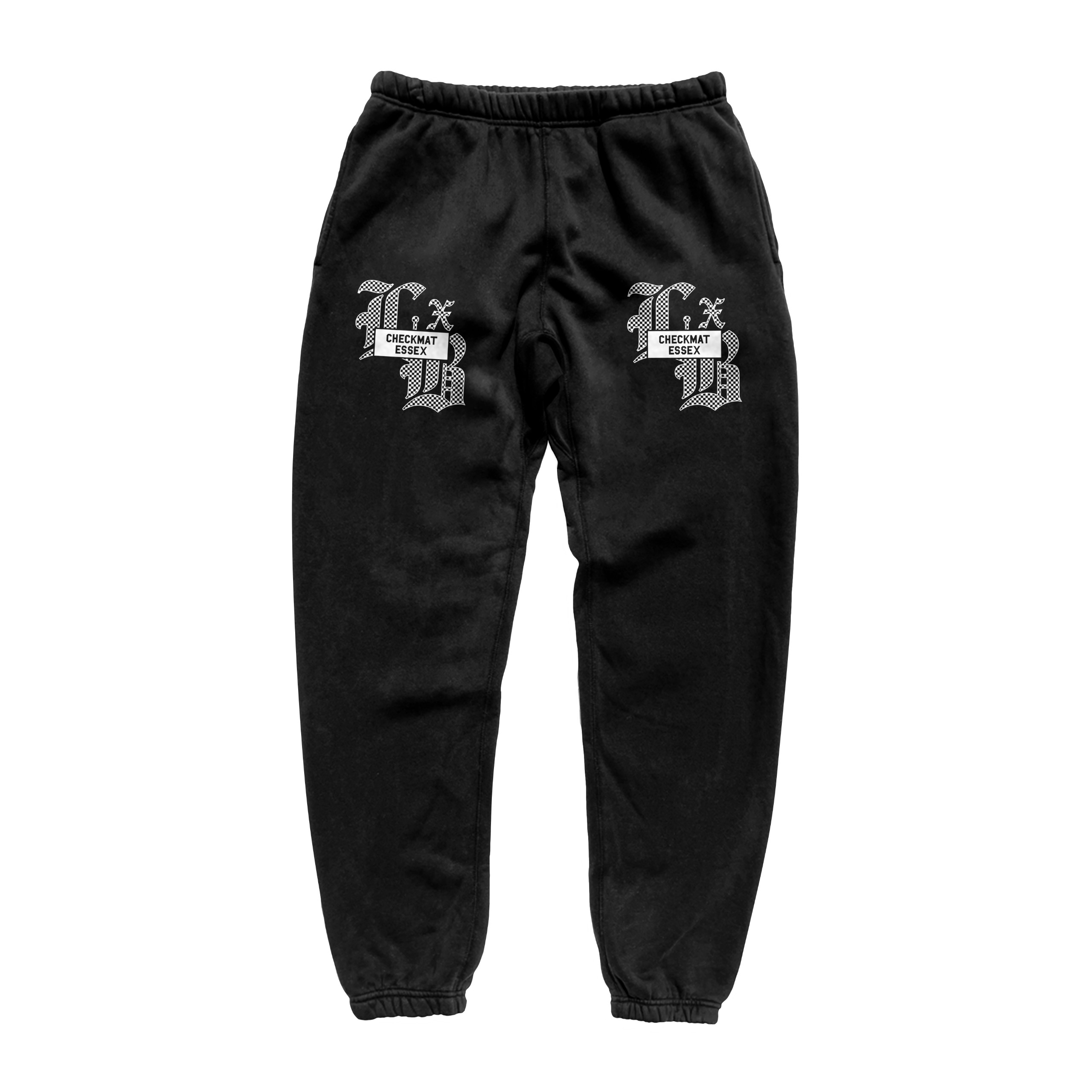 Resized_CMESSEXPANT-FRONTcopy.jpeg LXB X CHECKMAT ESSEX SWEATPANTS - Image 1