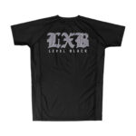 LXB STEEL GRAY BLACK RASH GUARD - Image 2