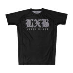 LXB STEEL GRAY BLACK RASH GUARD