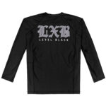 LXB STEEL GRAY BLACK LS RASH GUARD - Image 2