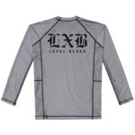 LXB STEEL GRAY LS RASH GUARD - Image 2