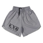 LXB STEEL GRAY TRAINING SHORTS